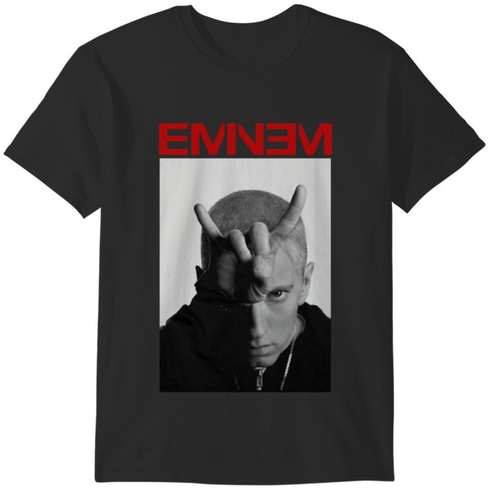 Eminem Horns Shirt, Eminem Rapper, Rapper T Shirt, Music Lover